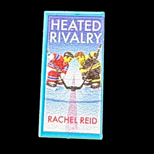 Heated Rivalry Lego Book Tile