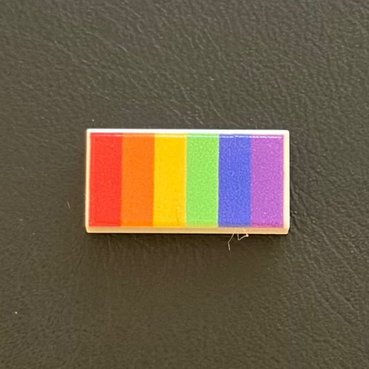 Lego Pride Rainbow Tile